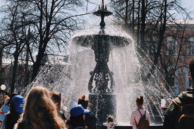 В Нижнем Новгороде открылся главный фонтан (ФОТО) - фото 10