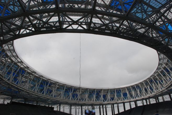 Делегация FIFA оценила степень готовности стадиона &laquo;Нижний Новгород&raquo; к ЧМ-2018 (ФОТО) - фото 28