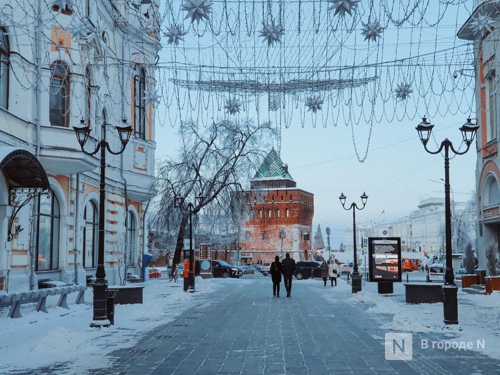 Нижний Новгород вошел в десятку самых красивых городов России этой зимы