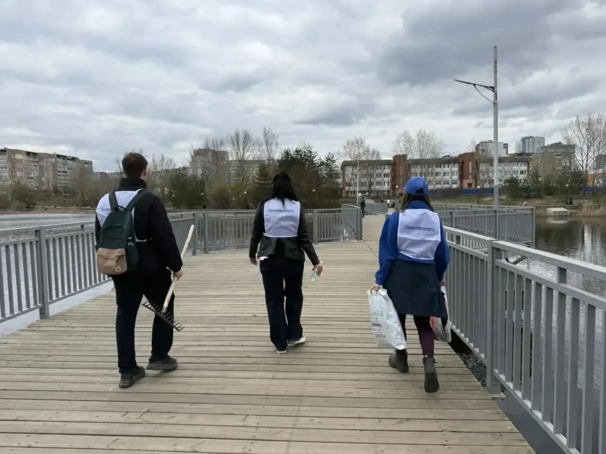 Энергетики &laquo;Нижновэнерго&raquo; приняли участие во Всероссийском субботнике в рамках акции &laquo;Вода России&raquo; - фото 1