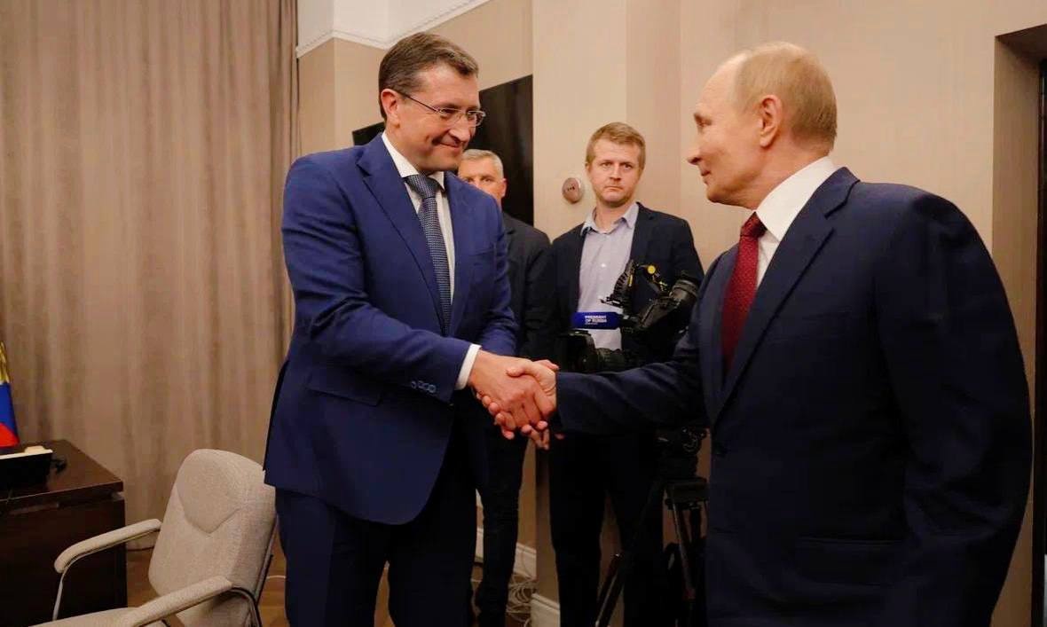 Путин и Никитин провели рабочую встречу в Сарове: о чем они говорили - фото 1