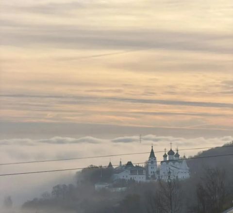 Евгений Люлин поделился восхитительными фото Нижнего Новгорода в тумане - фото 3