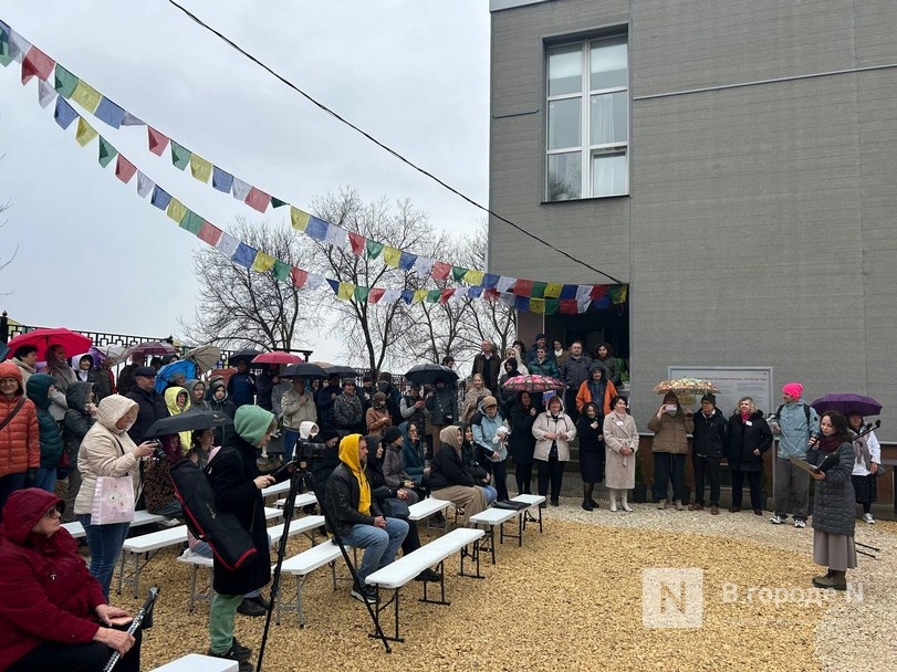 Трехметровую буддийскую статую открыли в Нижнем Новгороде - фото 2