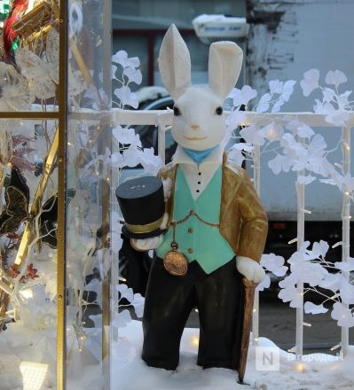 Новогодняя фотозона с кроликами появилась в Нижнем Новгороде - фото 1