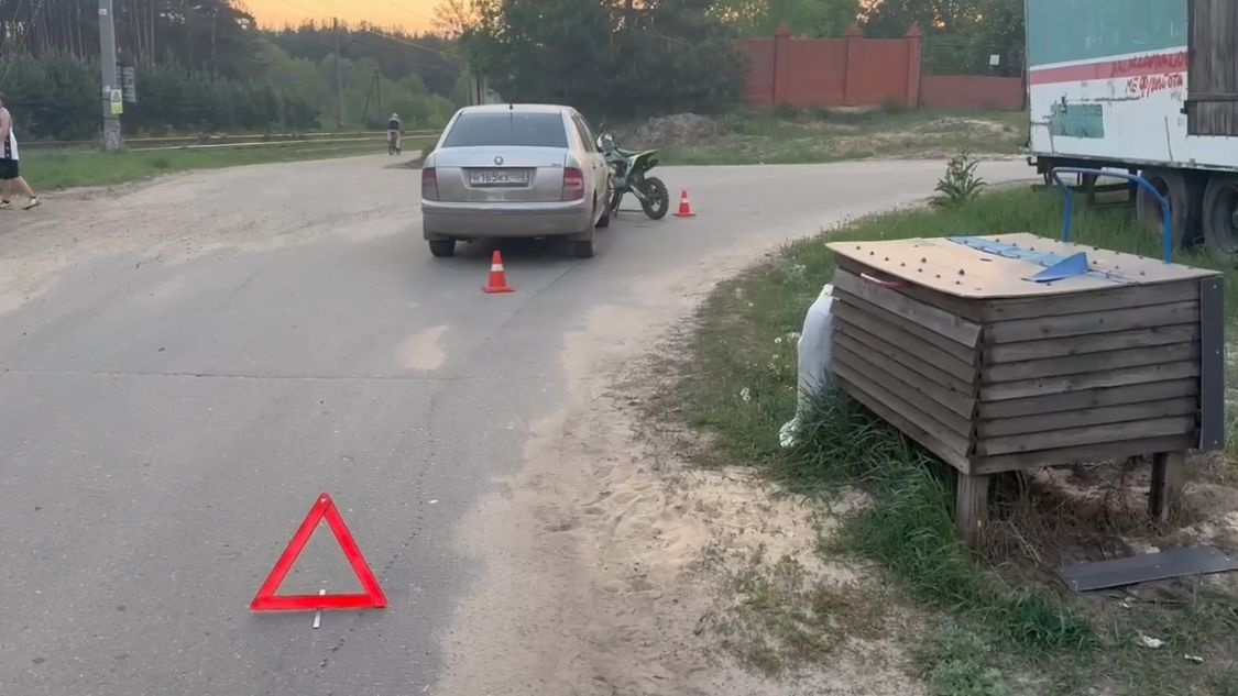 13-летний мальчик на питбайке пострадал в ДТП в Нижнем Новгороде - фото 1