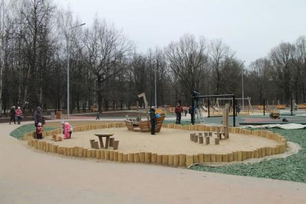 Парк &laquo;Дубки&raquo; Ленинского района будет готов в начале декабря