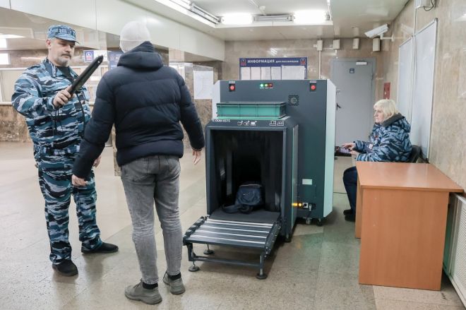 Новое оборудование для досмотра пассажиров установили в нижегородском метро - фото 2