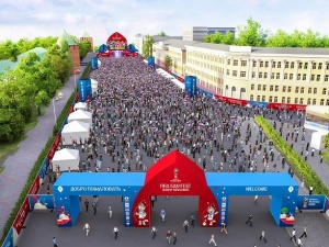 Опубликована карта-схема Фестиваля болельщиков FIFA в Нижнем Новгороде