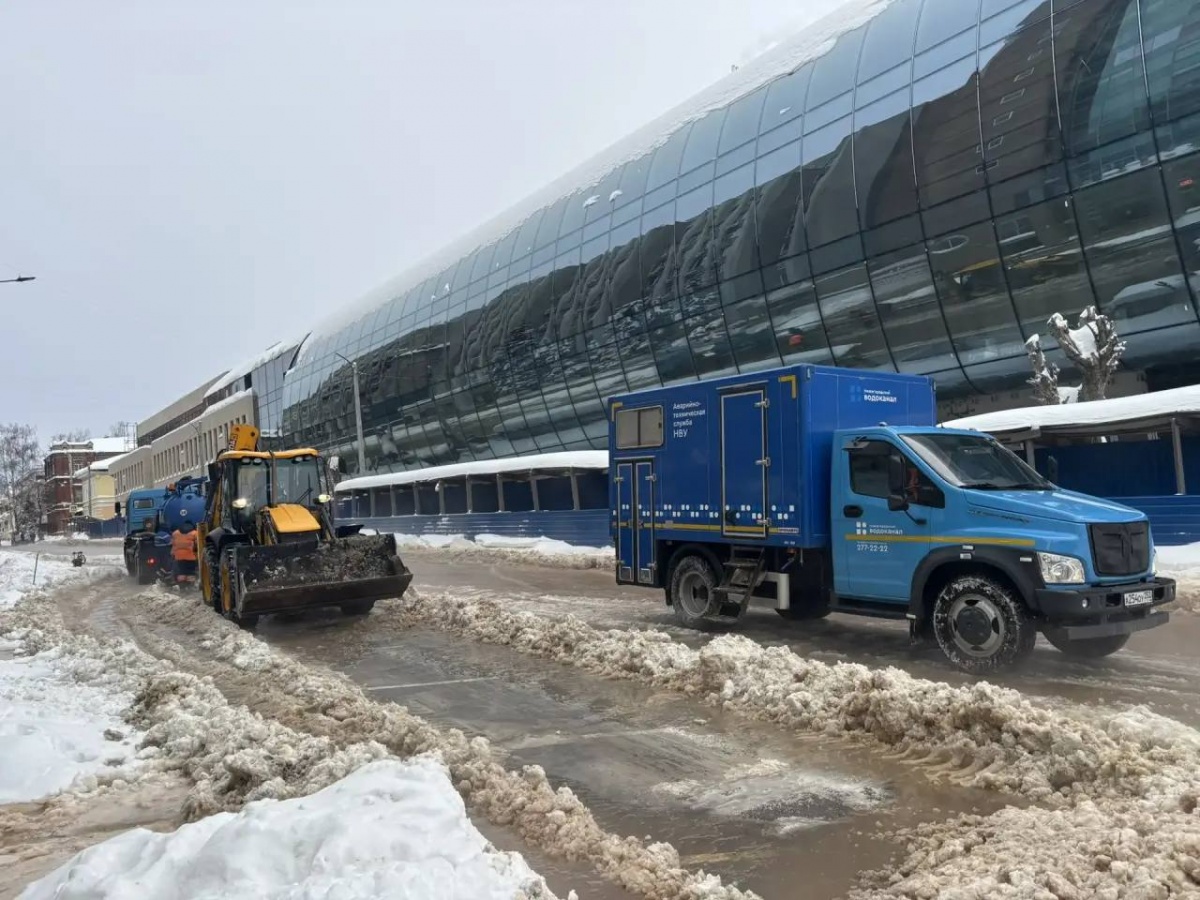 Улицу Ковалихинскую затопило в Нижнем Новгороде - фото 1