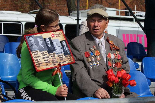 Парад в честь 73-й годовщины Победы прошел в Нижнем Новгороде (ФОТО) - фото 41