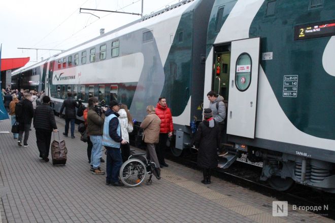 Двухэтажный, стильный, современный: как выглядит новый поезд &laquo;Буревестник&raquo; &mdash; фоторепортаж &laquo;В городе N&raquo; - фото 44