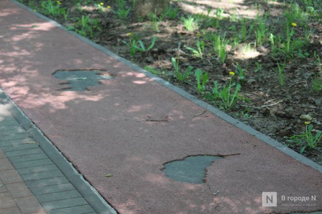 И снова провал: что не успели отремонтировать в Нижнем Новгороде после зимы — фоторепортаж - фото 13
