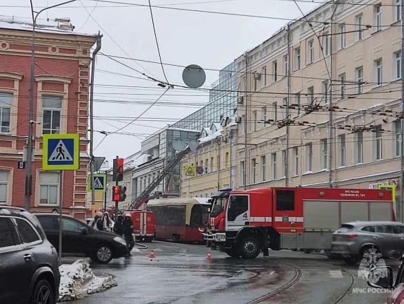 Опубликованы фотографии с места пожара в центре Нижнего Новгорода - фото 2