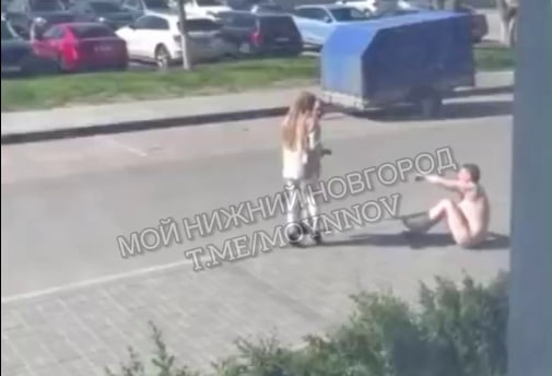 Голого мужчину заметили в ЖК в Нижнем Новгороде