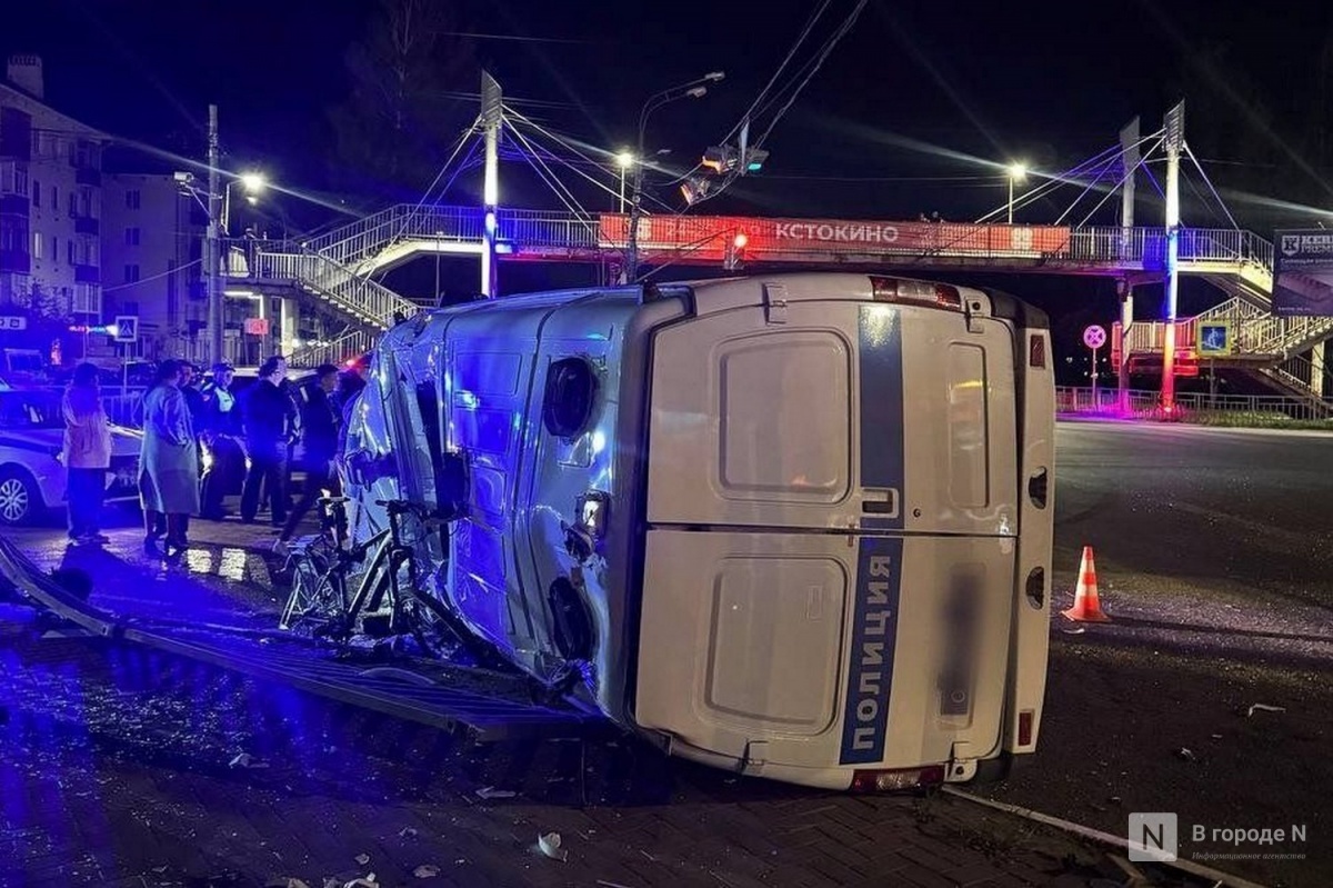 Один человек погиб в ДТП с полицейским автомобилем в Кстовском районе - фото 1