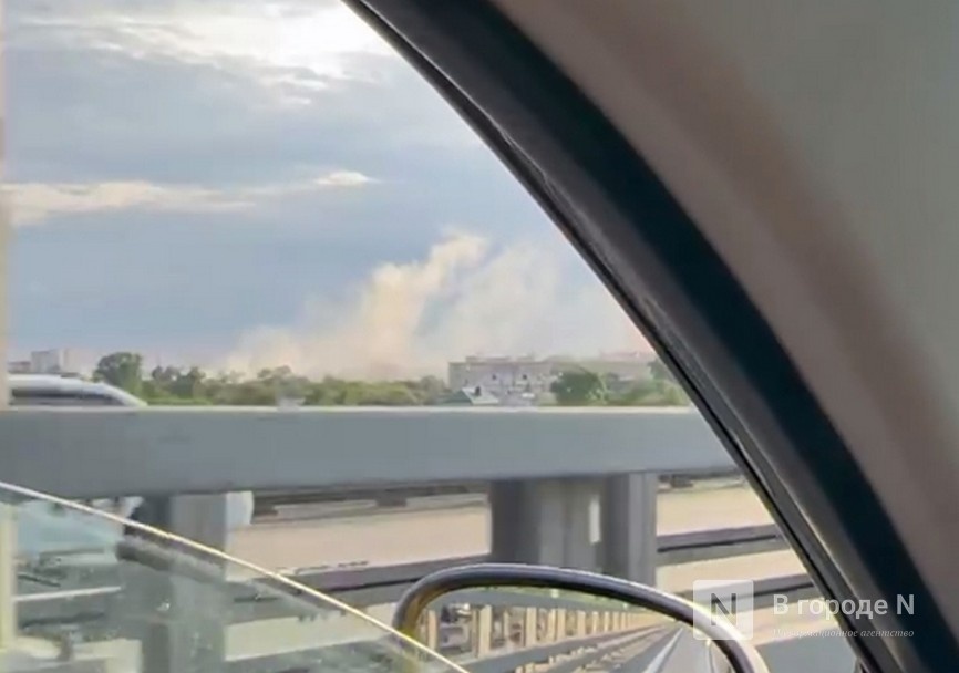 Задымление из-за пожара на Канавинском рынке напугало нижегородцев - фото 1