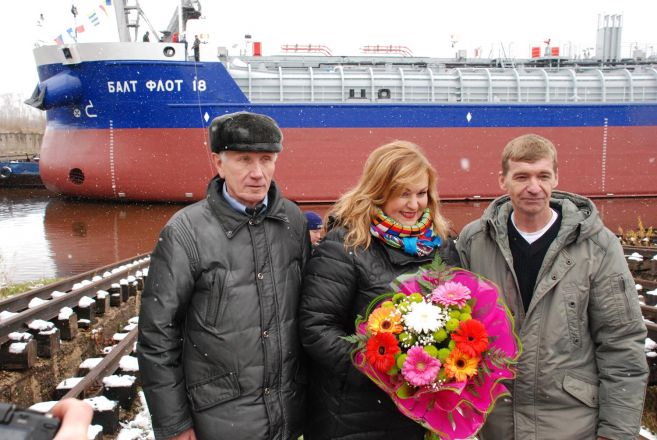 Третий танкер-химовоз нового поколения спущен на воду в Нижнем Новгороде (ФОТО) - фото 22