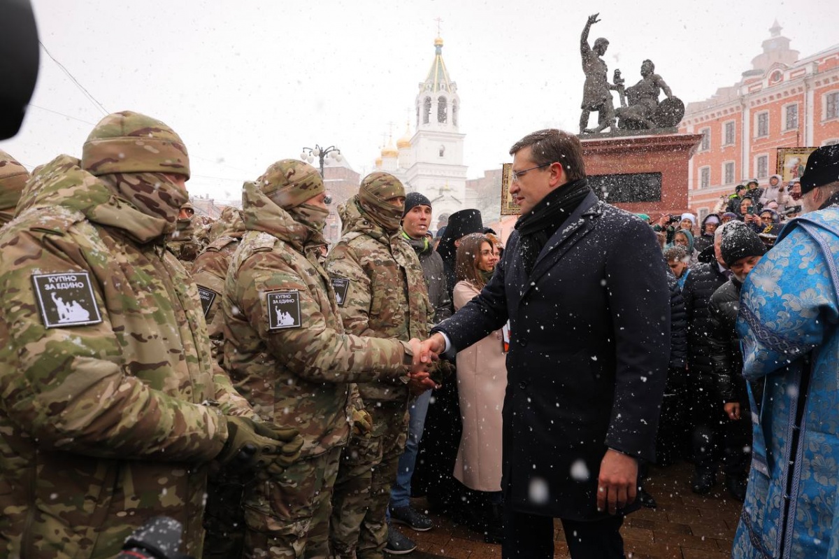 Губернатор обратился к нижегородцам, уезжающим в зону СВО - фото 1