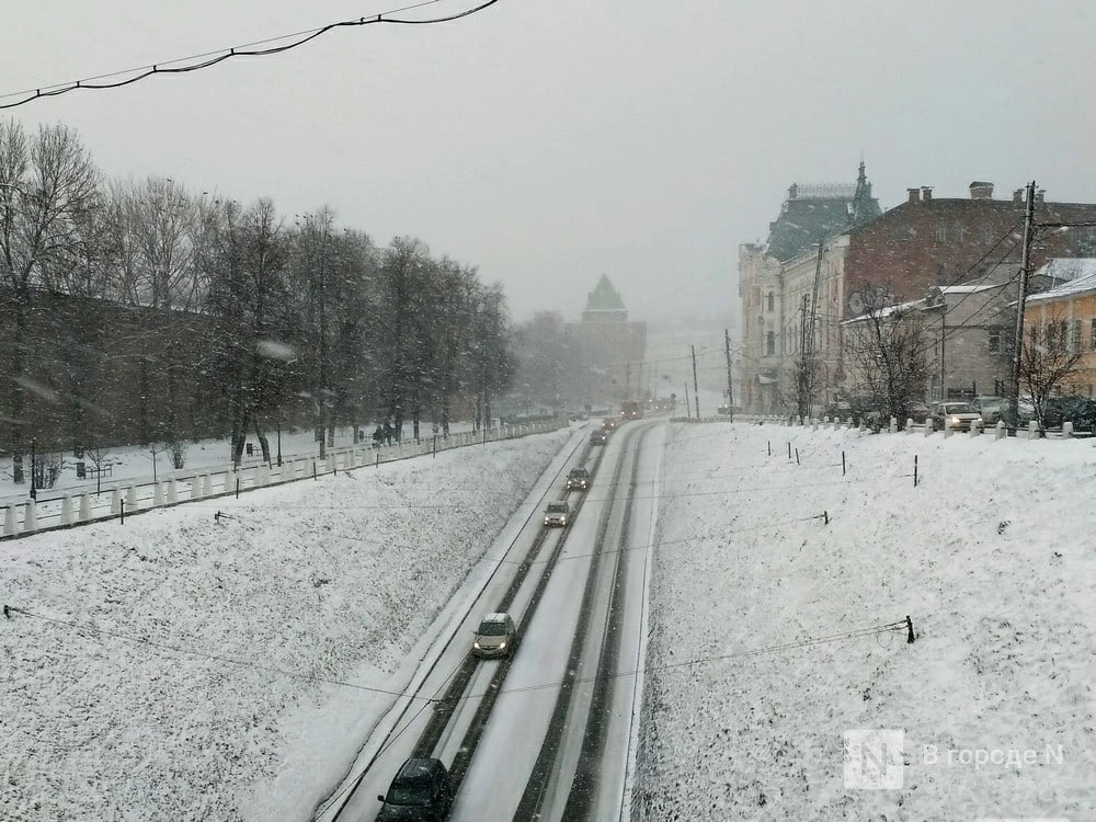 25 ДТП произошло в Нижегородской области из-за сильного снегопада - фото 1