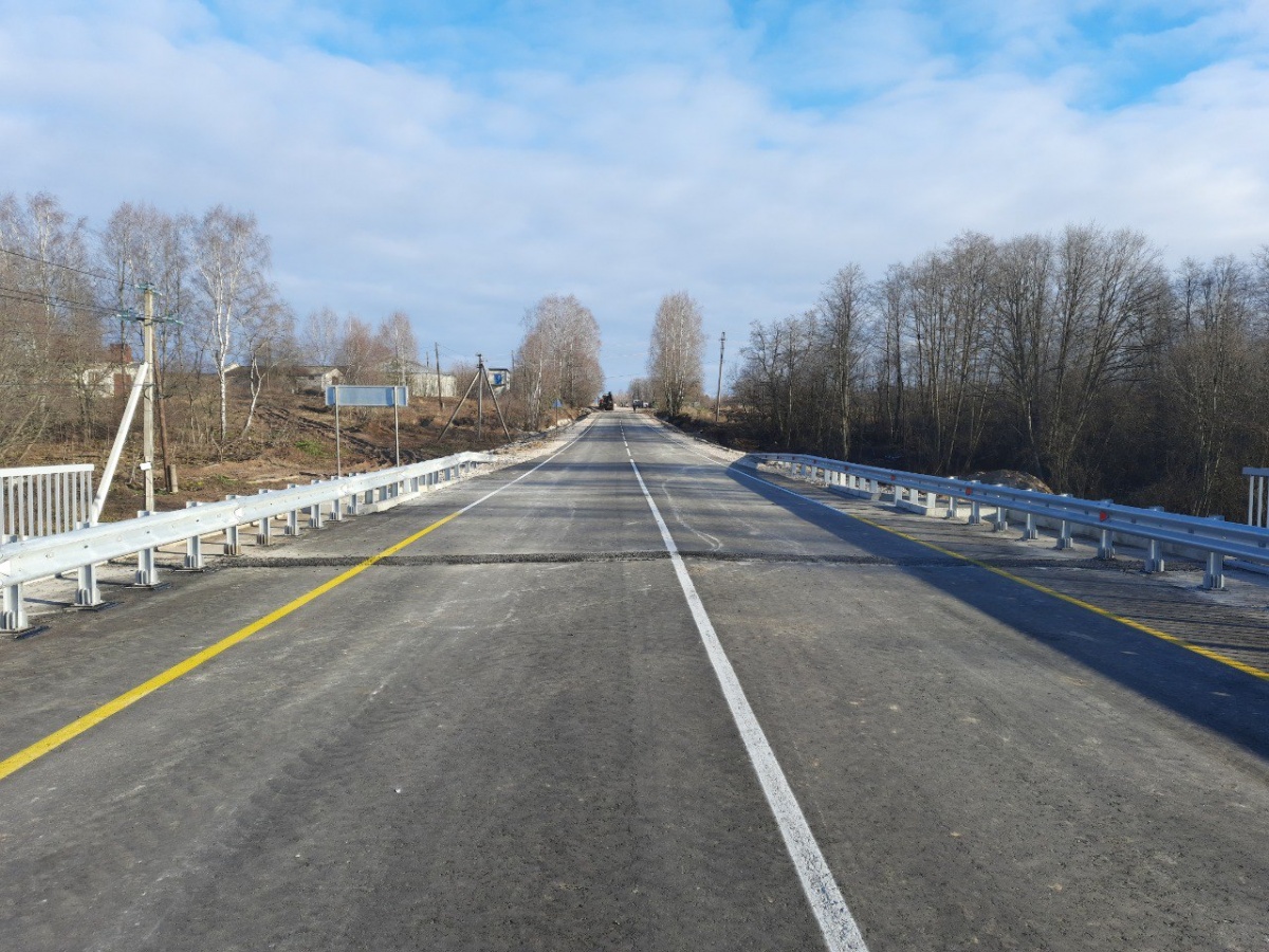 Новый мост через реку Санахту построили в Чкаловском районе  - фото 1
