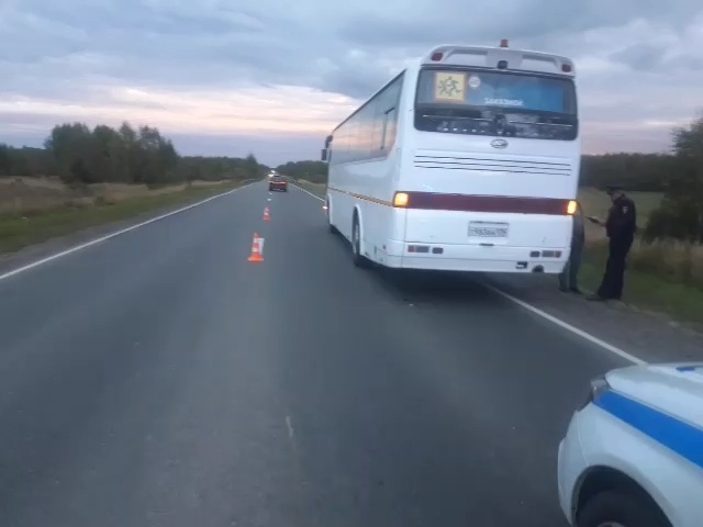 Пассажирка автобуса пострадала из-за взорвавшегося колеса автобуса в Городецком районе - фото 1
