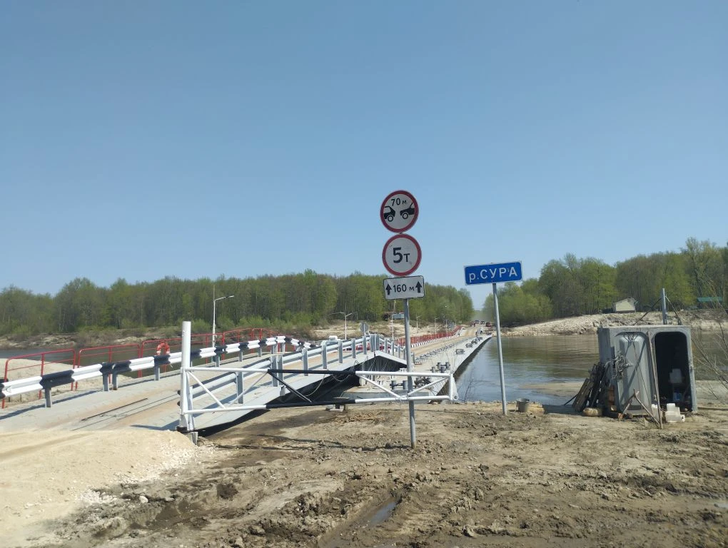 Движение по мосту через Суру возобновили в Нижегородской области - фото 1