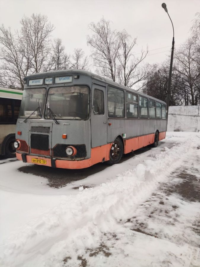 Три старых автобуса ЛиАЗ продают в Арзамасе