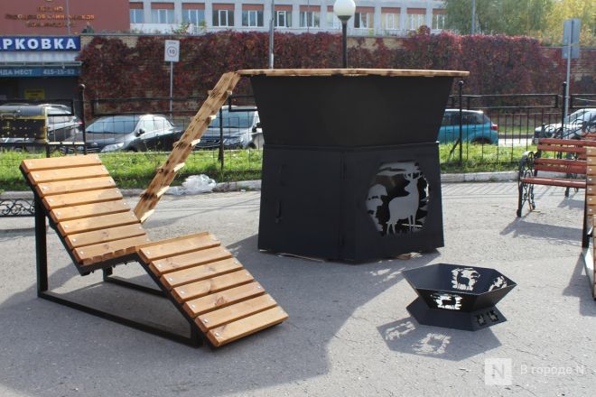 Танк-мангал и деревянные иконы: фоторепортаж с новой выставки от заключенных в Нижнем Новгороде - фото 31