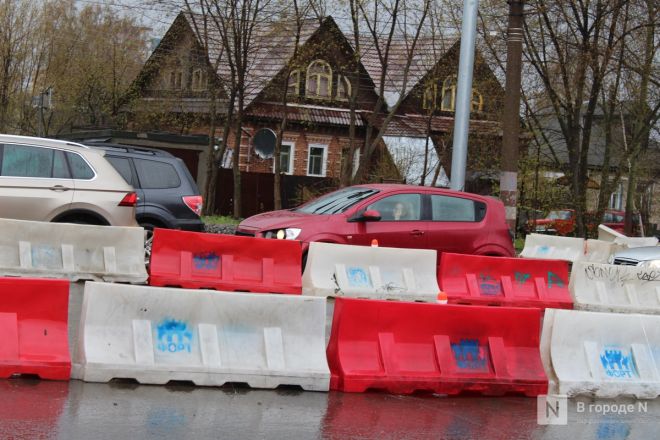 Огромные пробки возникли на перекрестке Ванеева &mdash; Сусловой в Нижнем Новгороде - фото 9