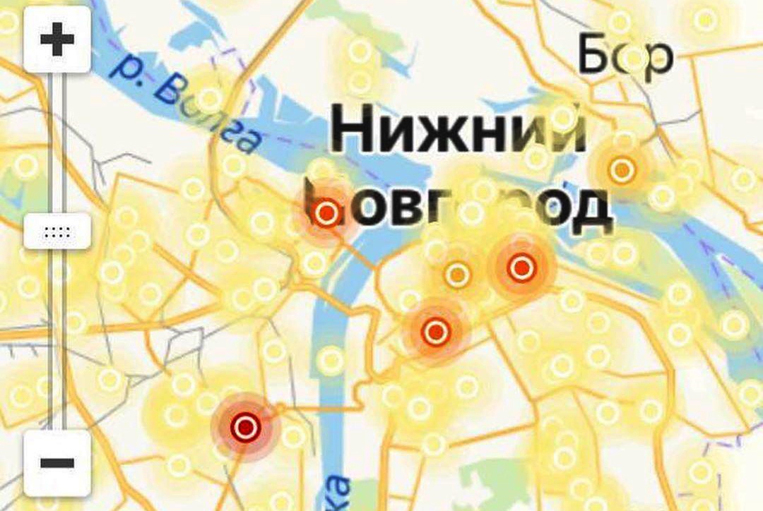 Карта мест нарушений карантина доступна нижегородцам - фото 1