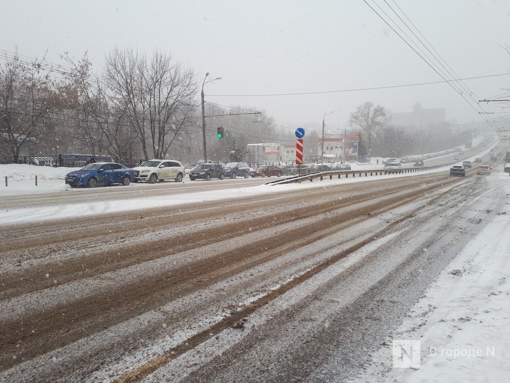 139 ДТП из-за снегопадов случилось в Нижегородской области за сутки